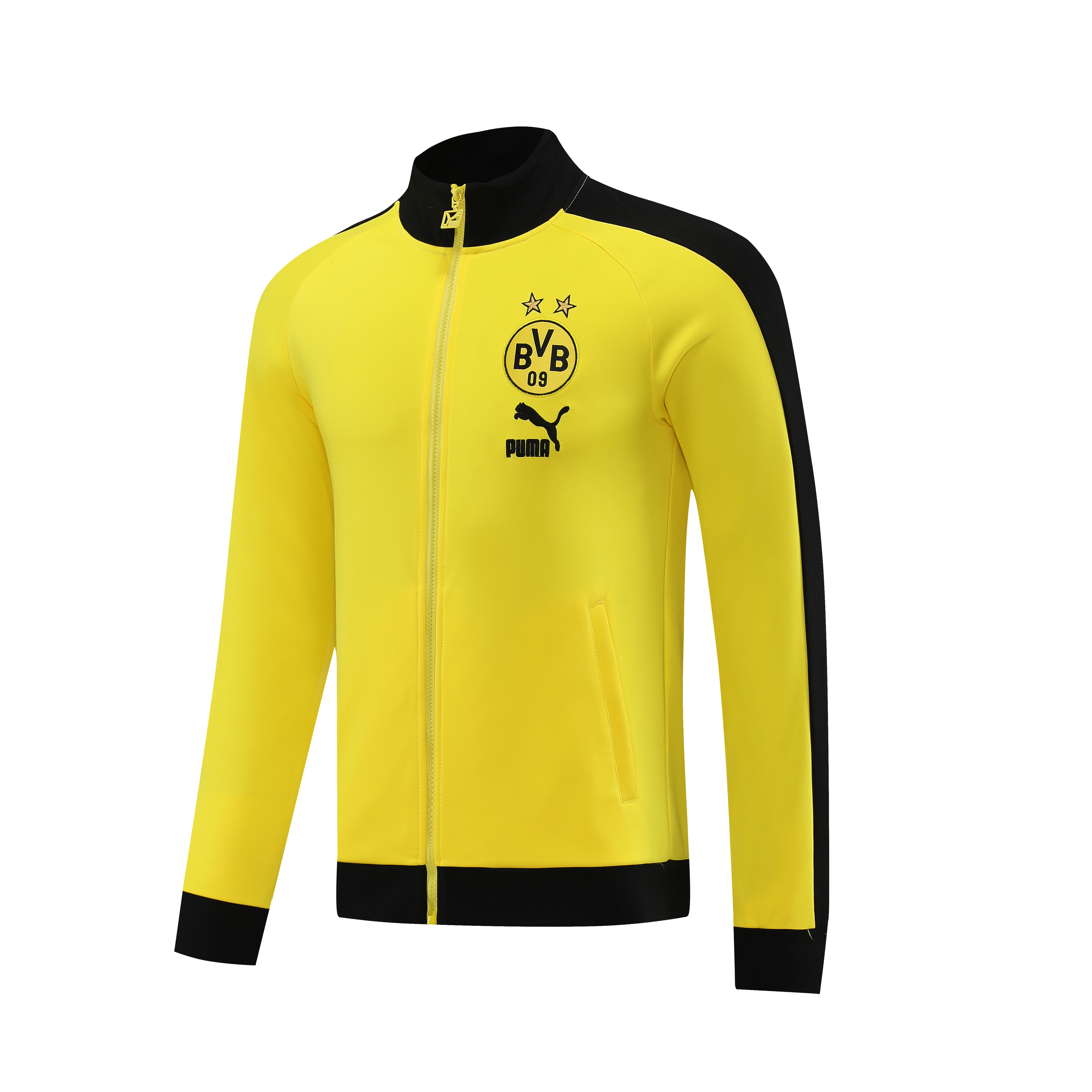 AAA Quality Dortmund 23/24 Jacket - Yellow/Black